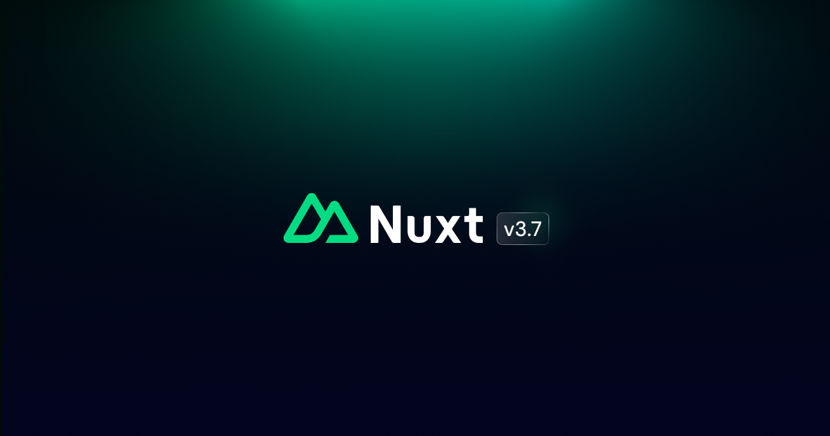 Nuxt 3.7 image